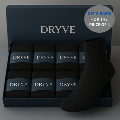 DRYVE PREMIUM BAMBOO MID-CUT SOCKS – HEALTHY FEET & ODOR-FREE