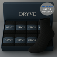 DRYVE PREMIUM BAMBOO MID-CUT SOCKS – HEALTHY FEET & ODOR-FREE