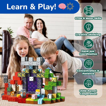 MISTLETOYS™ - Lern-Magnetbausteine