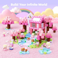 Einhorn-Magnetbausteine - 100 Teile