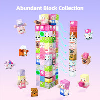 Einhorn-Magnetbausteine - 100 Teile